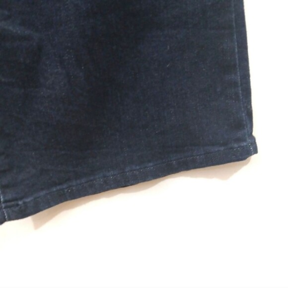 Levis Mid Rise Bootcut Dark Wash Jeans Stretch - Picture 6 of 8